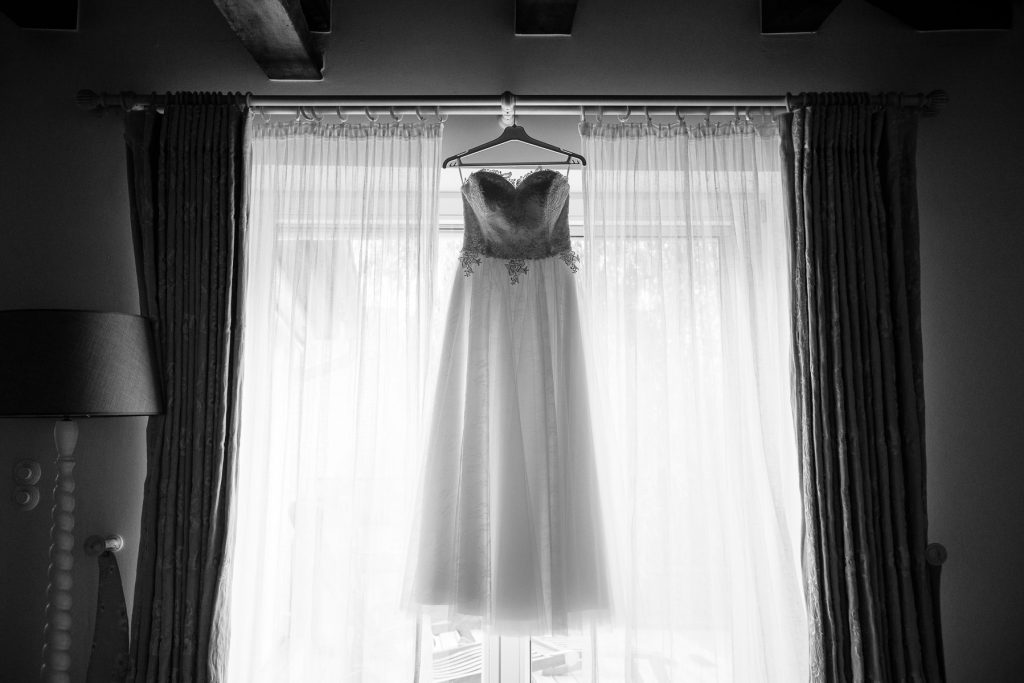 Brautkleid im Schlafgut Dagobertshausen